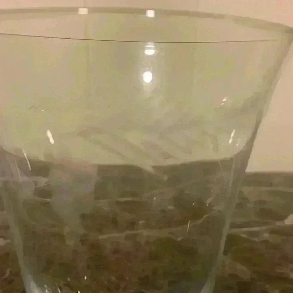 3 Vintage Iced Tea Crystal Glasses By George Borgfeldt...Pattern "Lynn" - Picture 4 of 8